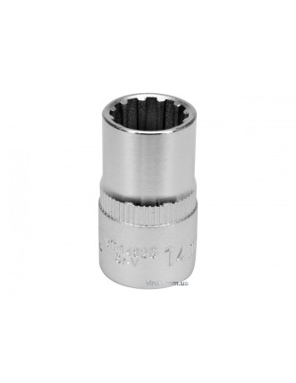 Головка торцева Spline YATO 1/2" M14 x 38 мм CrV [Блістер]