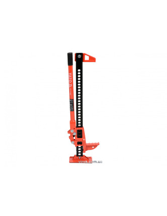 Домкрат рейковий з ручним важелем YATO 3 т 130-700 мм