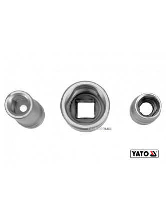 Головки торцеві для обслуговування інжекторних помп YATO 1/2" Cr-V 3 шт