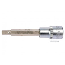 Головка торцева з насадкою викрутковою HEX YATO 1/2" H8 x 100 мм