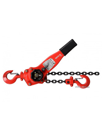 Лебідка ланцюгова YATO 750 кг 1.5 м
