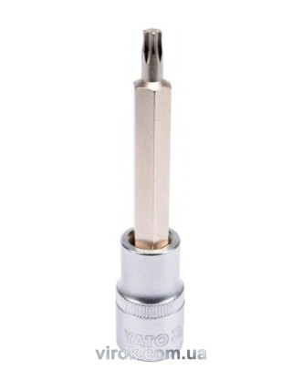 Головка торцева з насадкою викрутковою TORX YATO 1/2" Т30 х 100 мм
