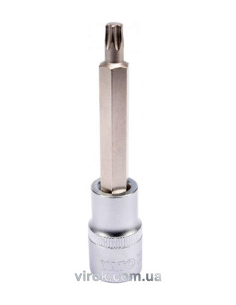 Головка торцева з насадкою викрутковою TORX YATO 1/2" Т40 х 100 мм