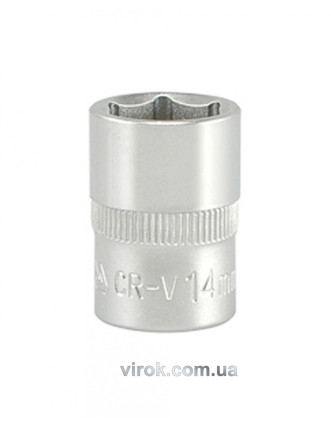 Головка торцева шестигранна YATO 3/8" М14 х 28 мм