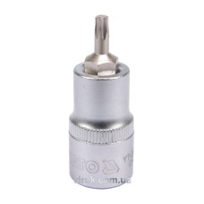 Головка торцева з насадкою викрутковою TORX YATO 1/2" Т25 х 55 мм