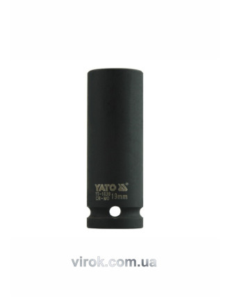 Головка торцева ударна шестигранна YATO 1/2" М19 х 78 мм