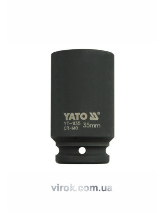 Головка торцева ударна шестигранна YATO 3/4" М35 х 90 мм