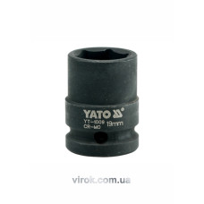 Головка торцева ударна шестигранна YATO 1/2" M19 х 39 мм