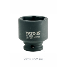 Головка торцева ударна шестигранна YATO 1/2" М32 х 48 мм