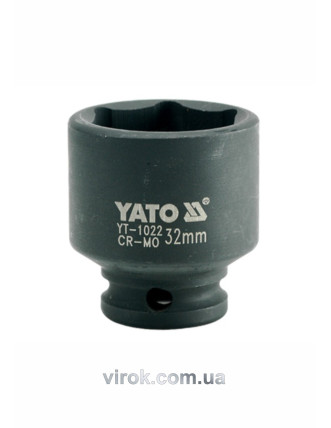 Головка торцева ударна шестигранна YATO 1/2" М32 х 48 мм