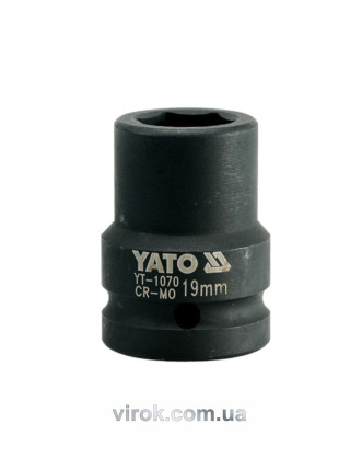 Головка торцева ударна шестигранна YATO 3/4" М19 х 50 мм