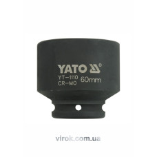 Головка торцева ударна шестигранна YATO 3/4" М60 х 74 мм