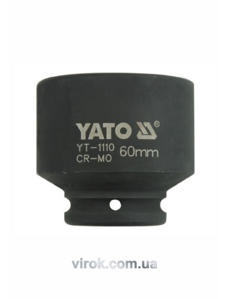 Головка торцева ударна шестигранна YATO 3/4" М60 х 74 мм