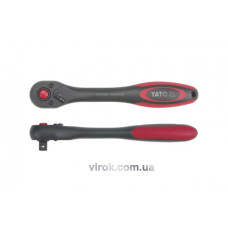 Тріщатка 1/2" YATO 257 мм 72 зубці