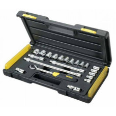Набір головок торцевих STANLEY "MicroTough" 3/8" з інструментами 21 шт