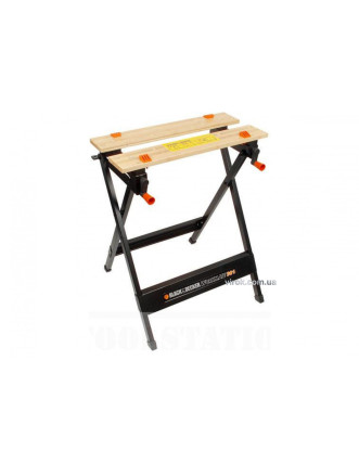 Верстак розкладний з фіксаторами Black+Decker 760 мм 610/341 мм