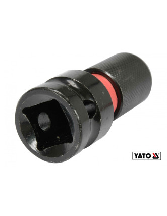 Перехідник ударний для викруткових насадок YATO 1/2" x HEX-1/4" 50 мм