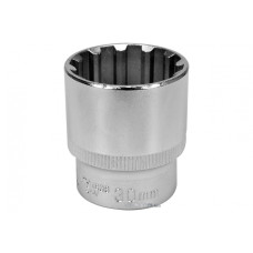 Головка торцева Spline YATO 1/2" M30 x 42 мм CrV [Блістер]