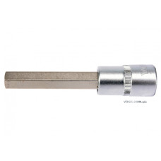 Головка торцева з насадкою викрутковою HEX YATO 1/2" H12 x 100 мм