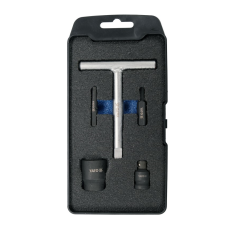 Ключі для пластикових оливозливних пробок YATO: до квадрату- 3/8", 5 шт