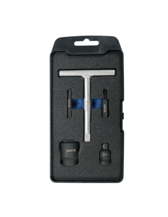 Ключі для пластикових оливозливних пробок YATO: до квадрату- 3/8", 5 шт