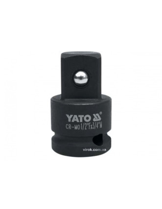Перехідник ударний YATO 1/2" - 3/4" 48 мм
