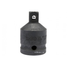 Перехідник ударний YATO 3/4"(F) - 1/2"(M) 55 мм