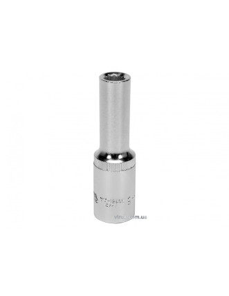 Головка торцева дванадцятигранна довга YATO 1/2" М9 х 77 мм
