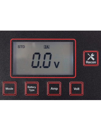 Зарядний прилад мережевий з LCD дисплеєм 230В YATO до акумуляторів 12V-2/8/15А, макс. 240AГод