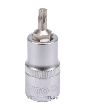 Головка торцева з насадкою викрутковою TORX YATO 1/2" Т27 х 55 мм