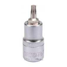Головка торцева з насадкою викрутковою TORX YATO 1/2" Т30 х 55 мм