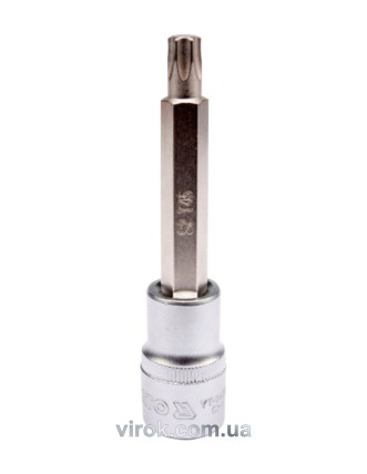 Головка торцева з насадкою викрутковою TORX YATO 1/2" Т45 х 100 мм