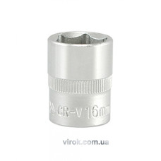 Головка торцева шестигранна YATO 3/8" М16 х 28 мм