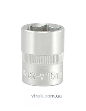 Головка торцева шестигранна YATO 3/8" М16 х 28 мм