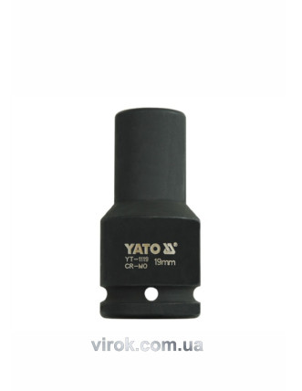 Головка торцева ударна шестигранна YATO 3/4" М19 х 90 мм