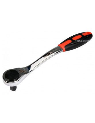 Тріщатка шестигранна вигнута YATO HEX10 HRC 42-48 CrV