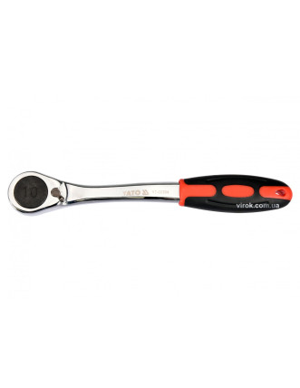 Тріщатка шестигранна вигнута YATO HEX10 HRC 42-48 CrV