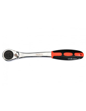 Тріщатка шестигранна вигнута YATO HEX12 HRC 42-48 CrV