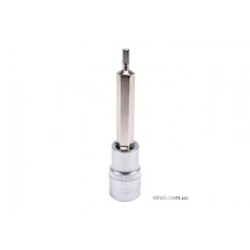 Головка торцева з насадкою викрутковою SPLINE YATO 1/2" M5 х 100 мм
