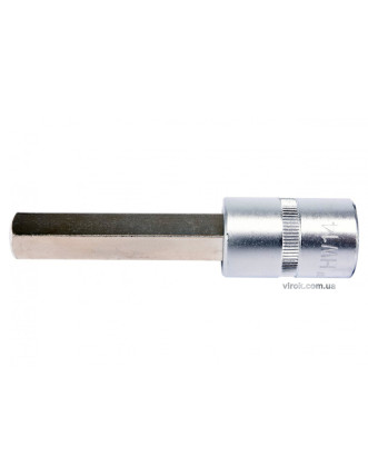 Головка торцева з насадкою викрутковою HEX YATO 1/2" H14 x 100 мм