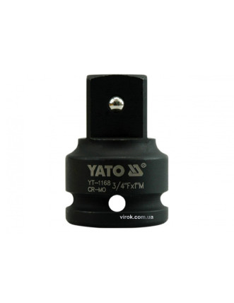 Перехідник ударний YATO 3/4" - 1" 63 мм