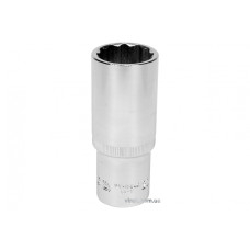 Головка торцева дванадцятигранна довга YATO 1/2" М23 х 77 мм