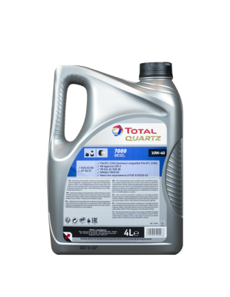 Моторне масло TotalEnergies QUARTZ 7000 DIESEL 10W-40 4 л